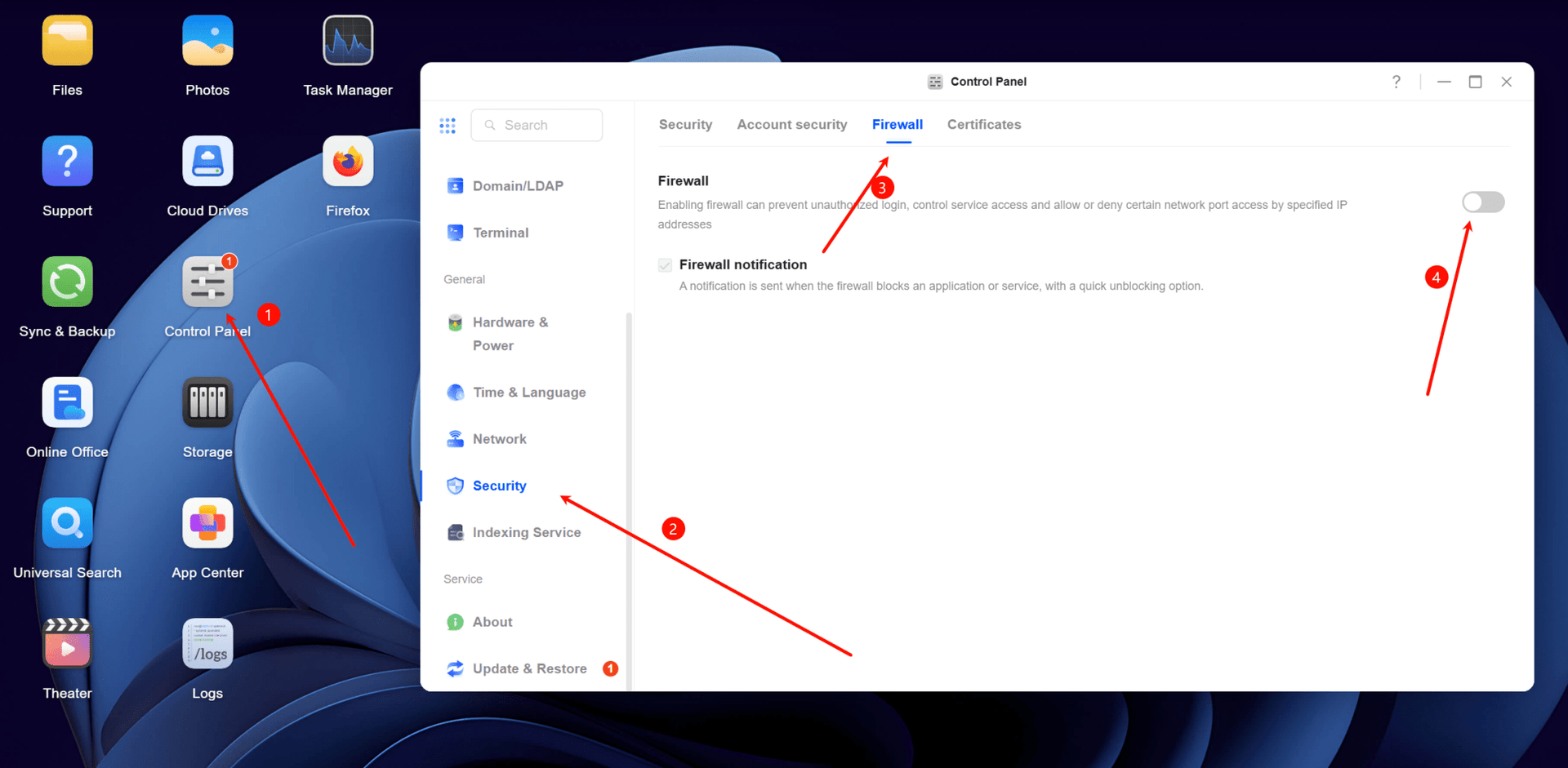 How to Configure UGREEN NAS Firewall Rules