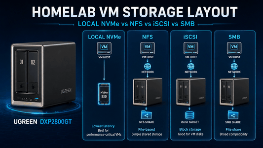 UGREEN NAS Setup vm