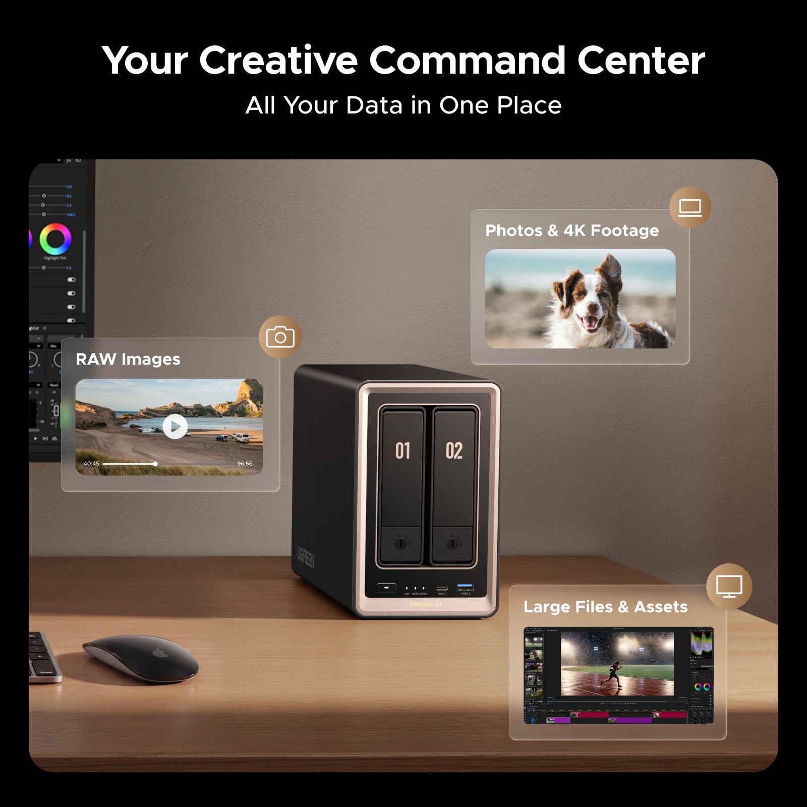 UGREEN NASync DXP2800 GT — Your Own Cloud, No Monthly Fee
