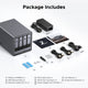 UGREEN NASync DXP4800 Plus package contents including NAS unit power adapter ethernet cables screws and accessories