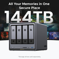 UGREEN NAS storage 4 bay  with Massive Storage Capacity and Secure Private Cloud