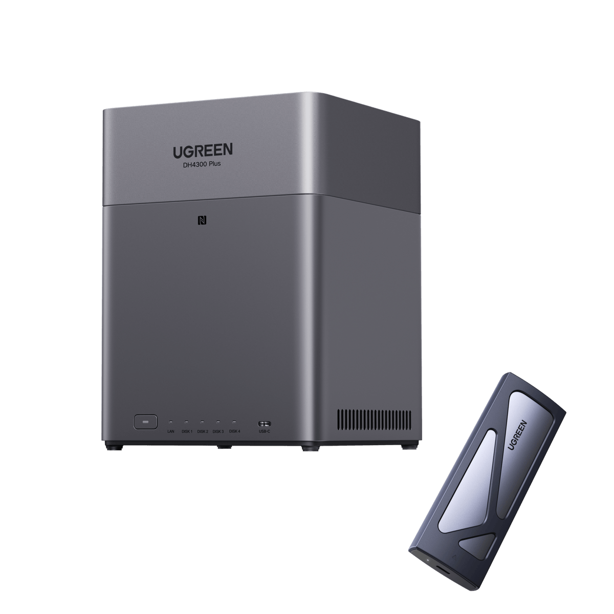 UGREEN NASync DH4300 Plus | 4-Bay Photo Backup NAS, 2.5GbE UGREEN NASync DH4300 Plus | 4-Bay Photo Backup NAS, 2.5GbE