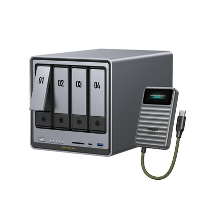 UGREEN DXP4800 Pro 4-Bay NAS | Core i3 & 10GbE UGREEN DXP4800 Pro 4-Bay NAS | Core i3 & 10GbE