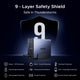 UGREEN NAS UPS with surge protection overvoltage overcurrent and short circuit protection for safe power backup