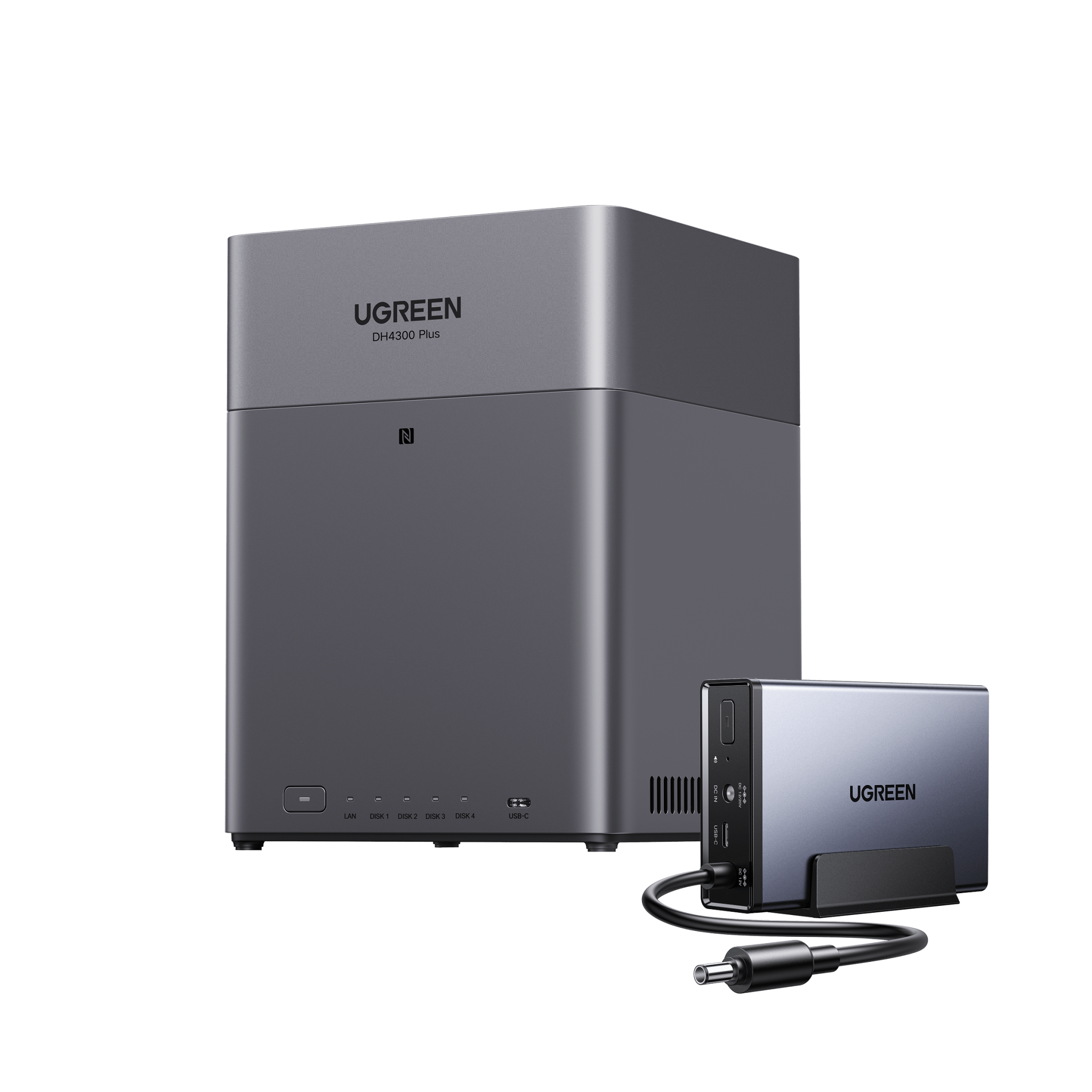 UGREEN NASYNC DH4300 PLUS BUNDLE EU ATTACHED STORAGE 2