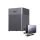 UGREEN NASync DH4300 Plus with UGREEN 120W DC UPS backup power accessory.