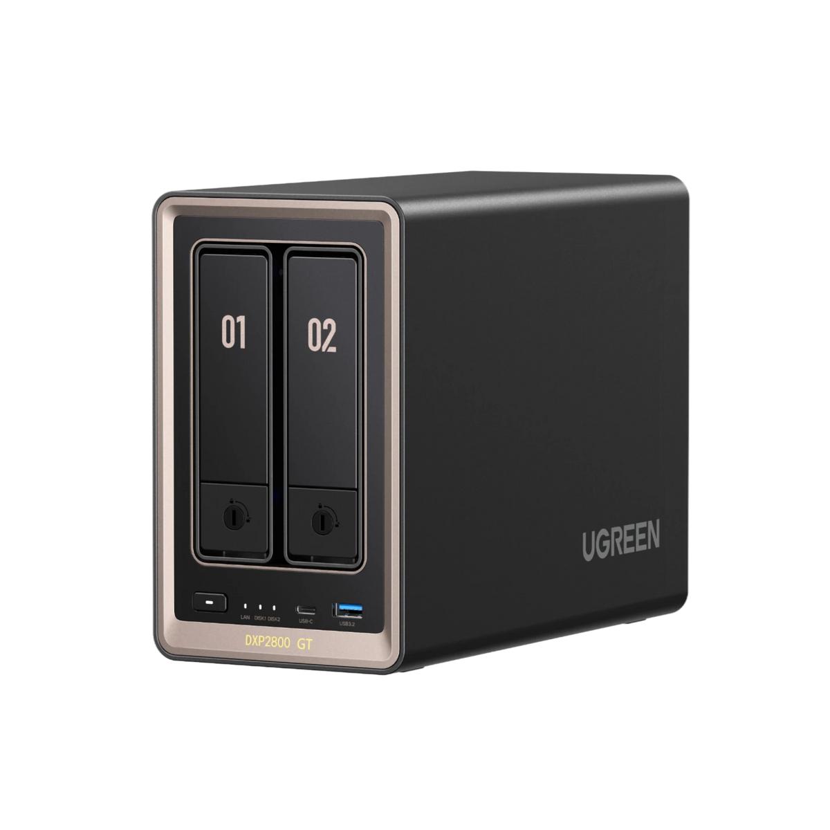 UGREEN DXP4800 GT 4-Bay NAS | Dual 10GbE, ECC & U.2 UGREEN DXP4800 GT 4-Bay NAS | Dual 10GbE, ECC & U.2