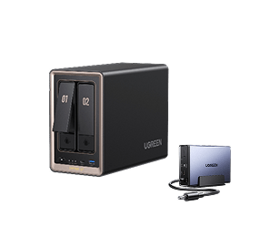 UGREEN DXP2800 GT 2-Bay 10GbE NAS | Ryzen & U.2 UGREEN DXP2800 GT 2-Bay 10GbE NAS | Ryzen & U.2