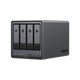 UGREEN DXP4800 Plus 4-bay NAS shown from a three-quarters angle.