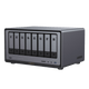 UGREEN NASync DXP8800 Ultra 8-bay NAS with front panel ports and status indicators.