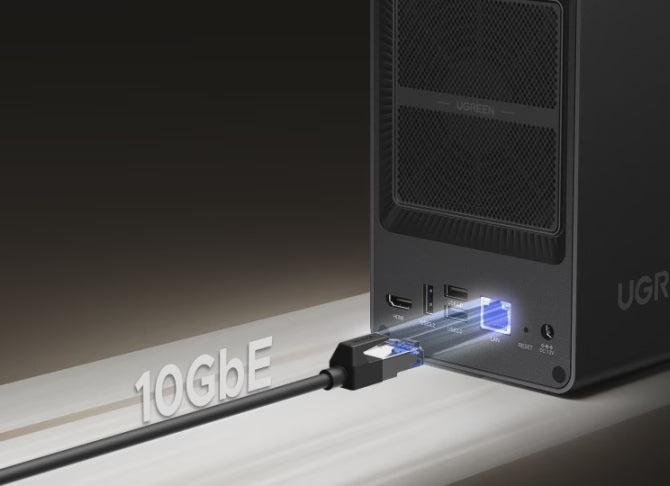 UGREEN DXP2800 GT 2-Bay 10GbE NAS | Ryzen & U.2