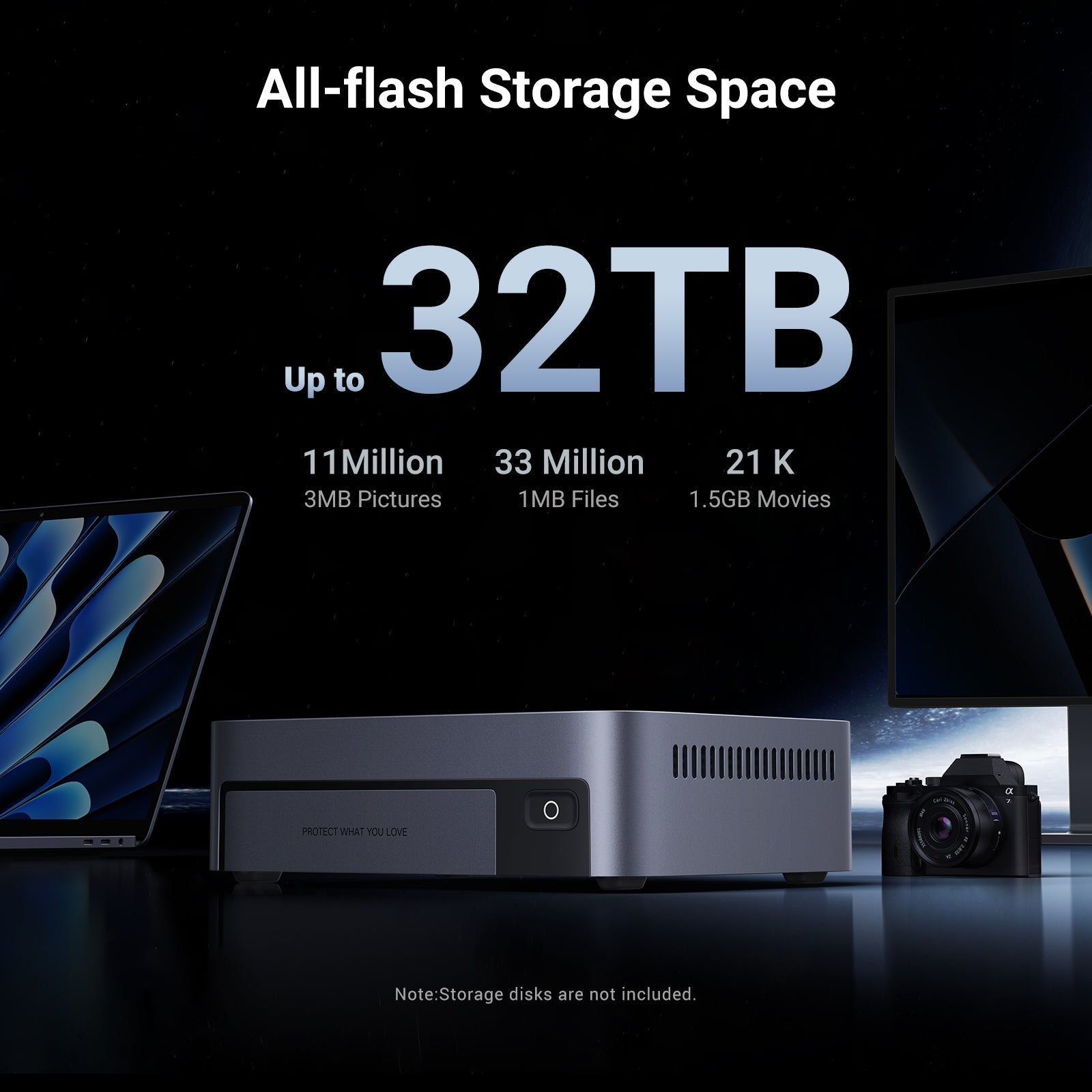 UGREEN NASync DXP480T Plus | 4-Slot All-Flash NVMe NAS with 10GbE